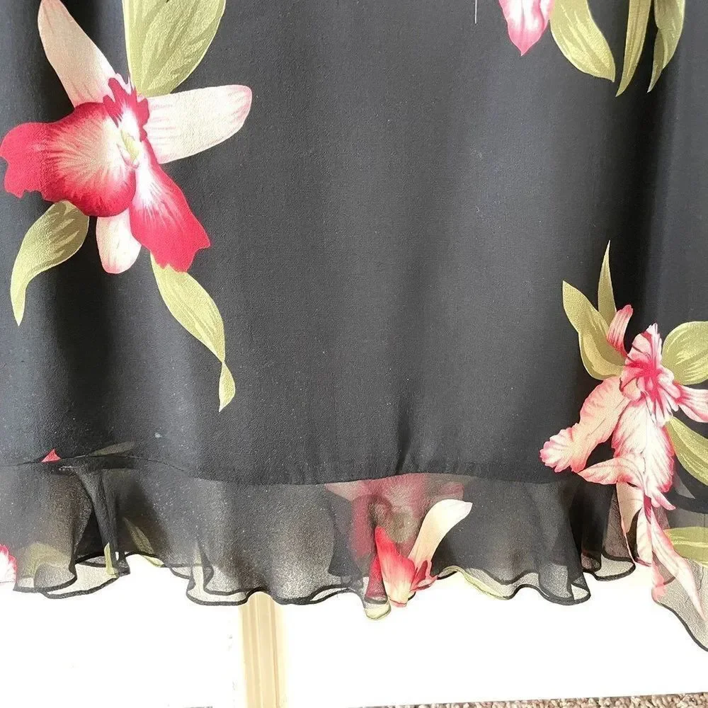 Carlisle black silk